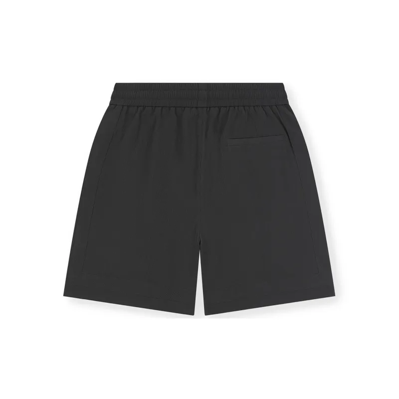 BONELESS Casual Shorts Unisex Black-2