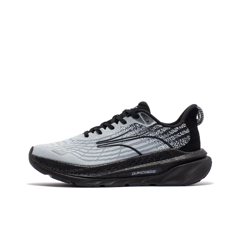 361° Red Flame 3 Low-Top Running Shoes Men's Gray Black-0