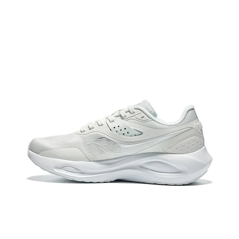 Saucony Phoenix LS Anti Slip Wear Resistant Low Top Casual Running Shoes Women's White-0