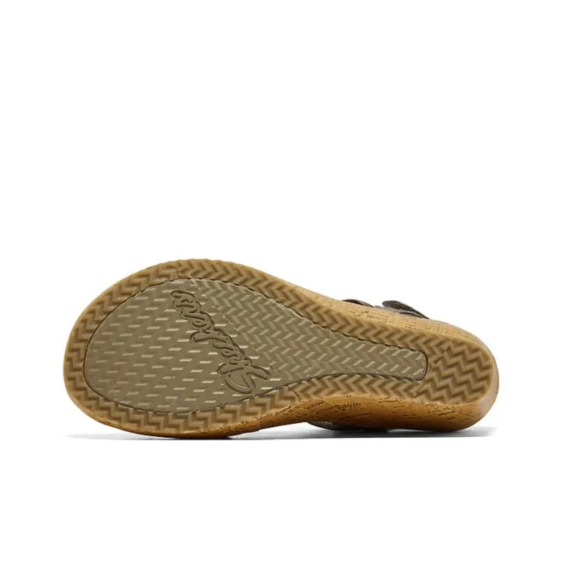 Skechers Cali Beverlee Casual Outing 'Grey Khaki' Women's-3