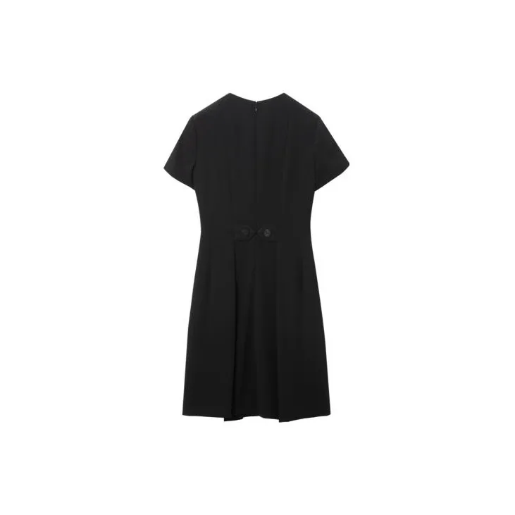 OVV Short Sleeved Dresses Women's Black-1