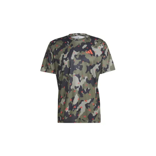 Adidas T-Shirts Men Army Green