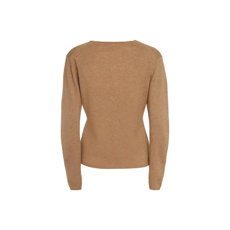 VINCE Buttoned up V neck Cardigan-1