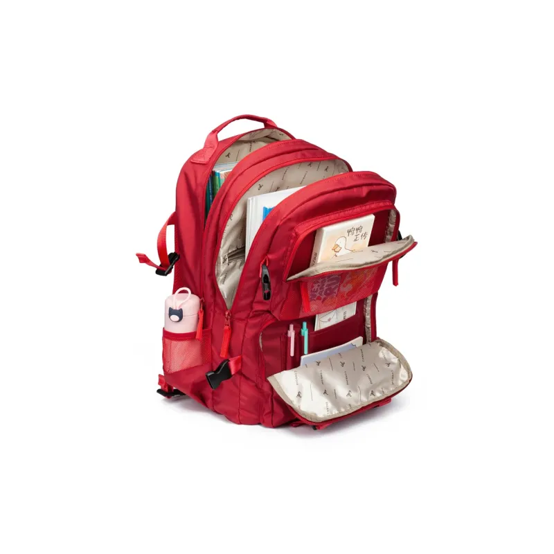 COWBONE Polyester Laptop Backpack Medium Size Red-4