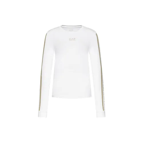 EMPORIO ARMANI EA7 T-Shirts Women's White