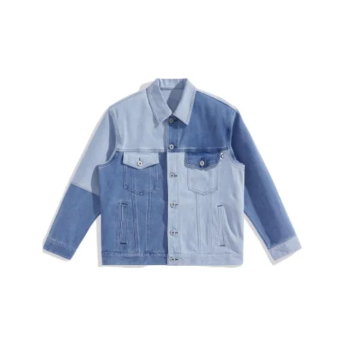 PEACEBIRD MEN Denim Jackets Men Blue