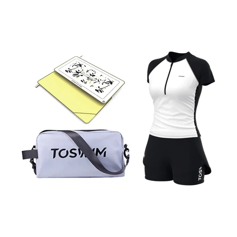 TOSWIM Swimming Sets Polyamide Elastane Seaside Vacation Hot Spring Water Play Women's S M L XL XXL-1