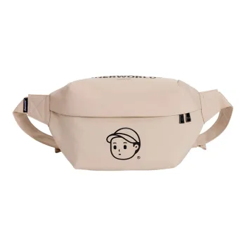 Finerworld Nylon Dumpling Bag Crossbody Bag Fanny Pack Sling Bag Small Size Unisex Multicolor