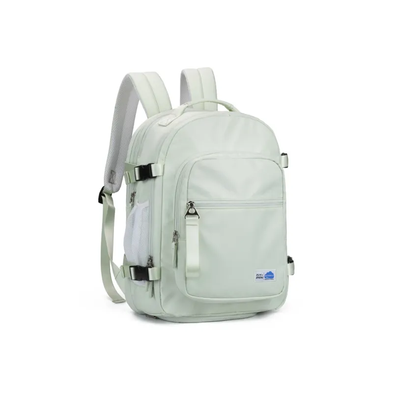 COWBONE Nylon Backpack Medium Size Unisex Grass Green/Beige/Internet Famous Purple/Cool Black-2