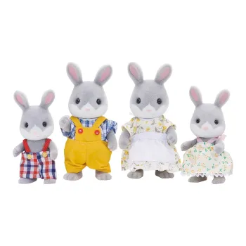 Sylvanian Families Cottontail Rabbit Family Dolls Plush Doll
