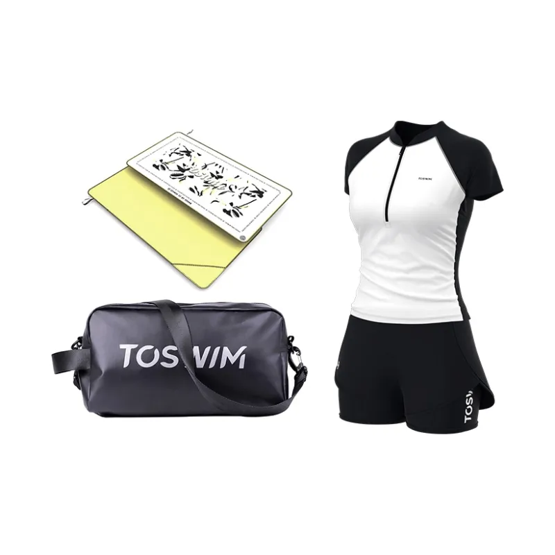 TOSWIM Swimming Sets Polyamide Elastane Seaside Vacation Hot Spring Water Play Women's S M L XL XXL-2