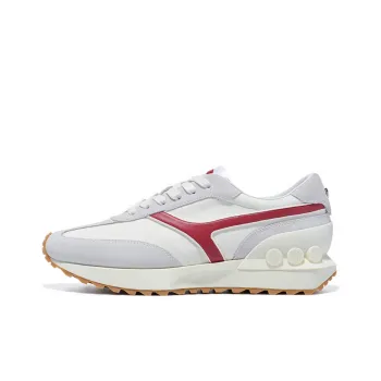 LI-NING 1990 Zhengrong Wear-Resistant Slip-Resistant Low-Top Casual Shoes Women's White Red