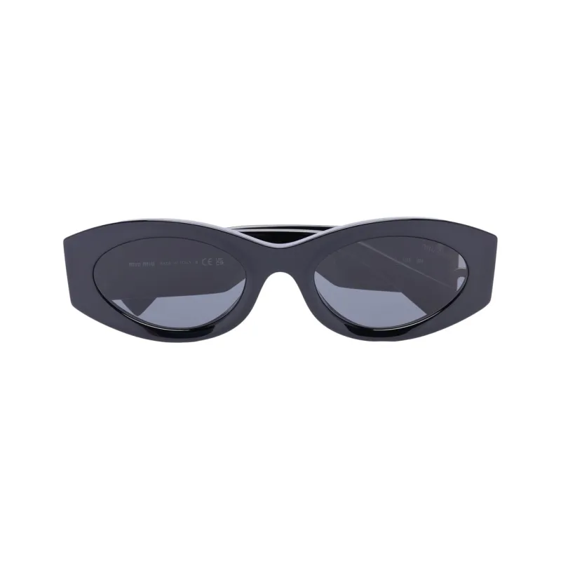MIU MIU Logo-detail Cat-eye Sunglasses-1
