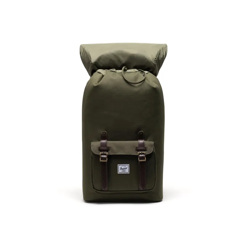 Herschel Polyester Backpack Large Size Unisex Evergreen Ivy Green-0