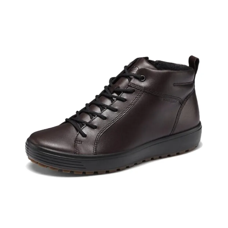 Ecco Soft Cool Stylish Skateboarding Shoes Men's Mocha-1