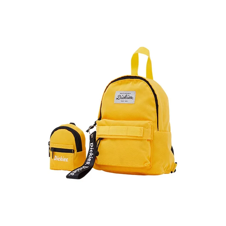 Dickies Polyamide Earphone Case Combo Bag Backpack Regular Unisex Orange-1