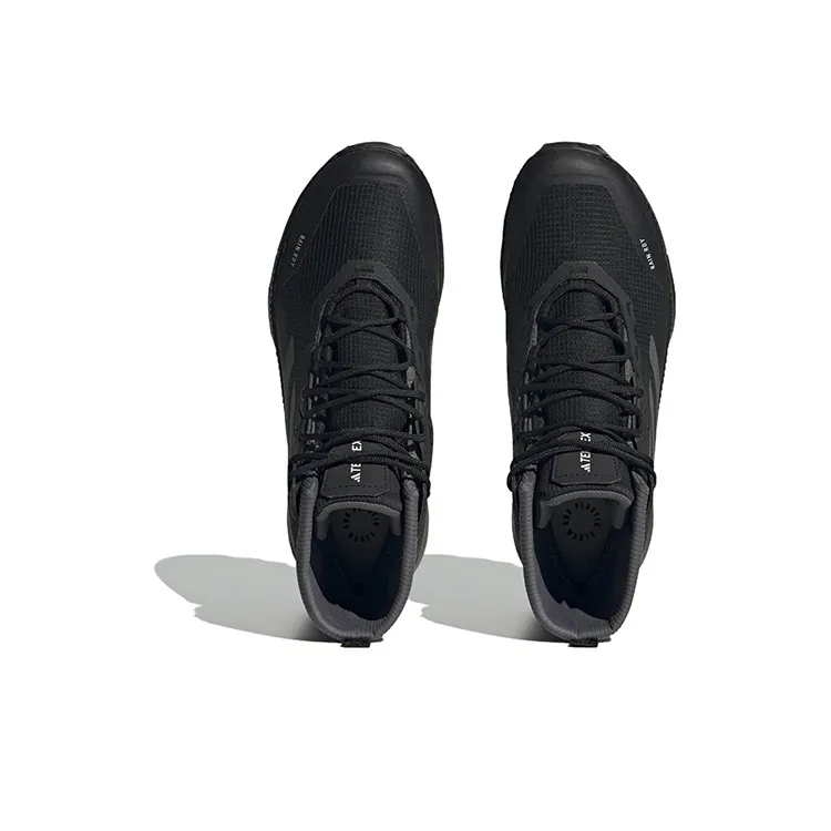 Adidas Terrex Mid Rain.RDY Core Black Grey Grey Women's-4
