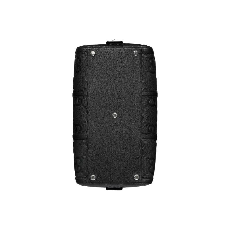 GUCCI Leather Handbags Travel Bags Small Size Women's Black-6