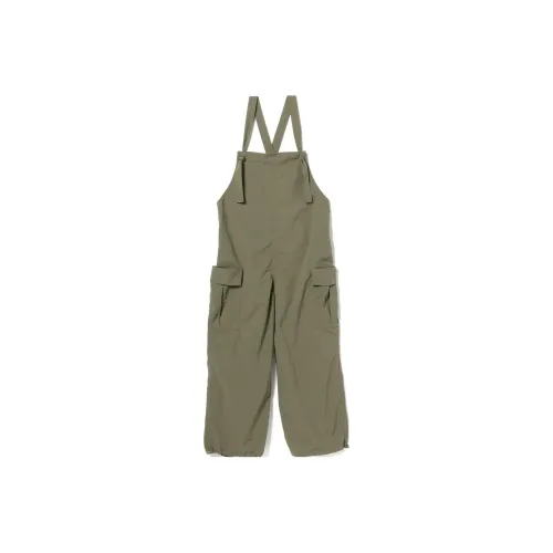 Beams Overalls Women's Olive Green