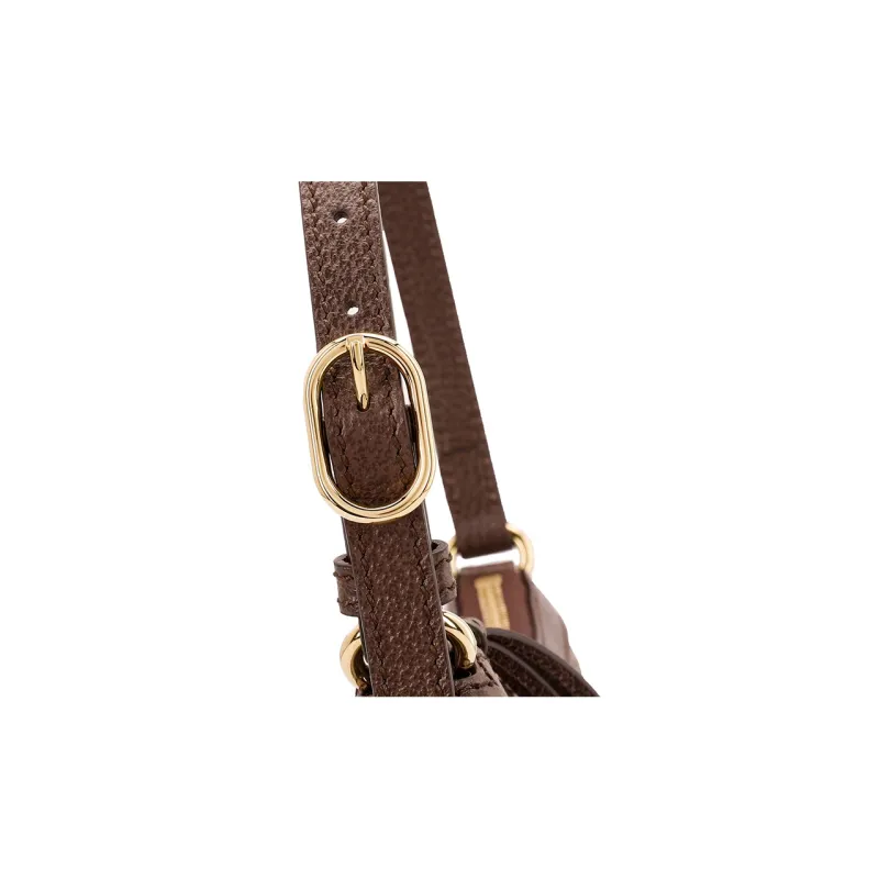 GUCCI Ophidia GG Monogram Small Handbag Women's Brown-4