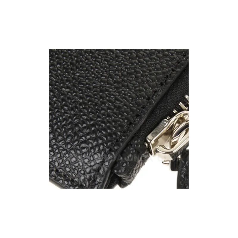 GIVENCHY Cow Leather Clutch Men's Black-6