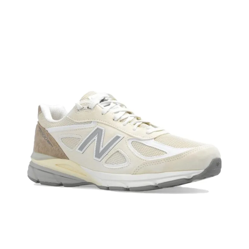 New Balance 990v4 MiUSA Limestone-1