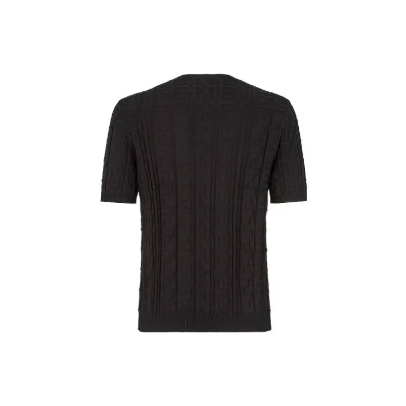 FENDI T Shirts Men Gray-1