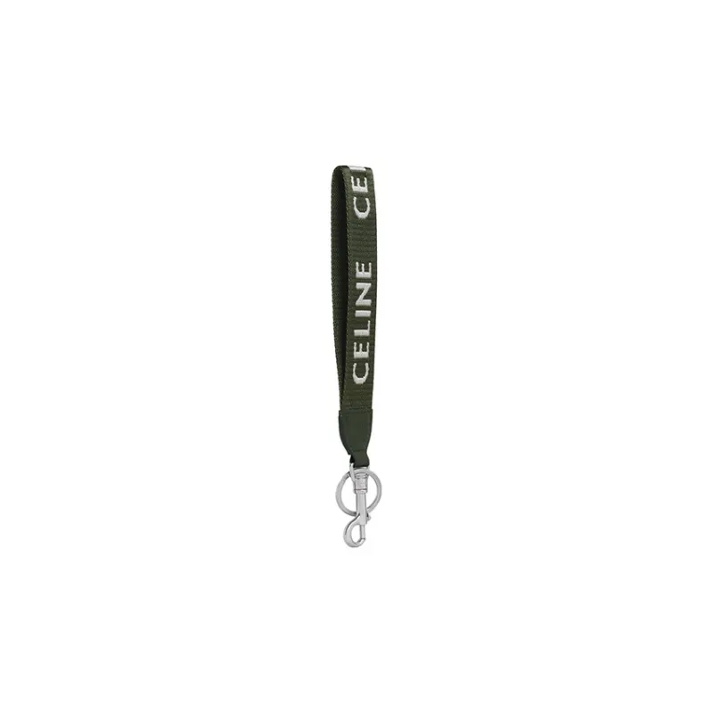 CELINE Fabric Shoulder Strap Bag Straps Men's Khaki-1