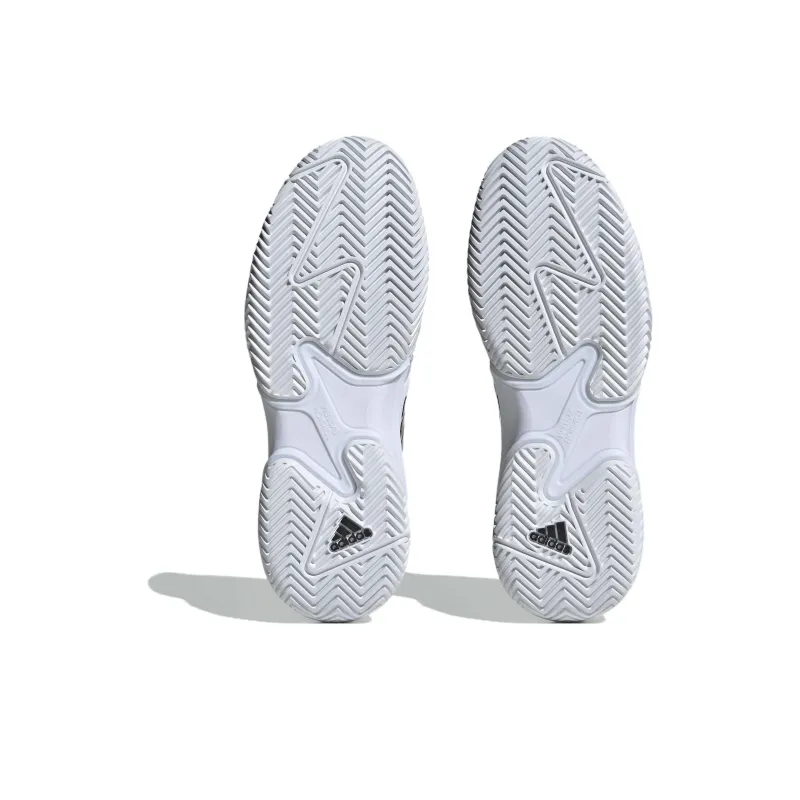 Adidas Barricade Tennis Shoes 'White Black Silver'-4
