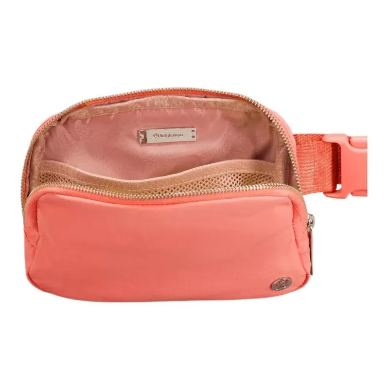 Lululemon Recycled Polyester One Shoulder Crossbody Fanny Pack Unisex Orange-3