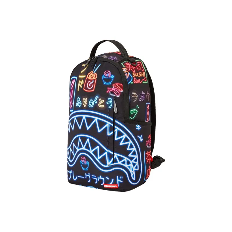 SPRAYGROUND Polyester Backpack Large Size Unisex Black-2