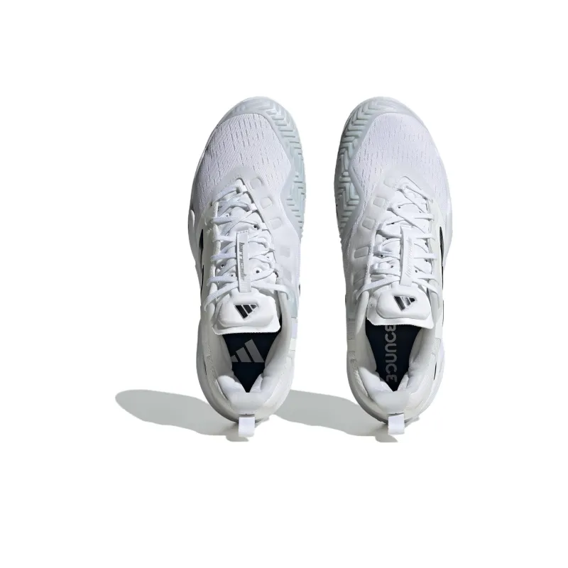Adidas Barricade Tennis Shoes 'White Black Silver'-3