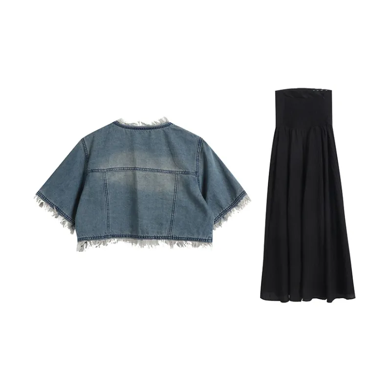WOWI Two Piece Skirt Sets Women's-6