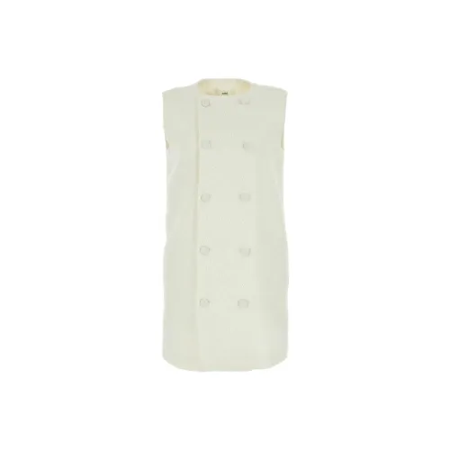 AMIPARIS Sleeveless Dresses Women's White