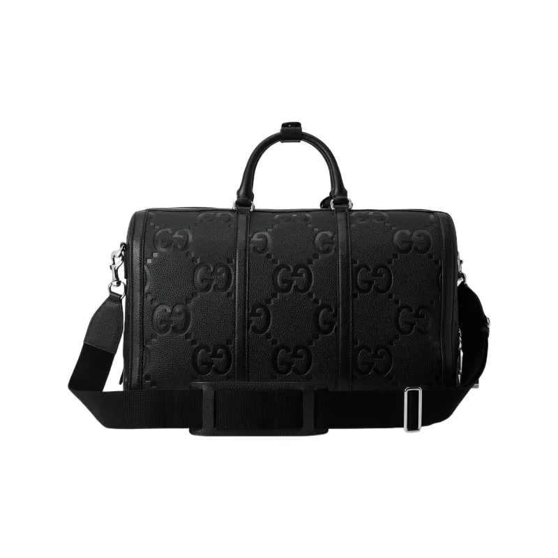 GUCCI Leather Handbags Travel Bags Small Size Women's Black-2