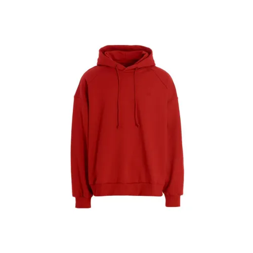 JUUN.J Logo-patch Drawstring Cotton Hoodie