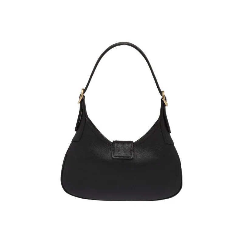 MIU MIU Leather Hobo Bag Handbag Shoulder Bag Regular Women's Black-2