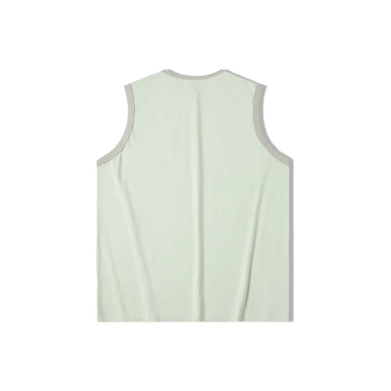EPTISON Tank Tops Unisex Aqua Green-1