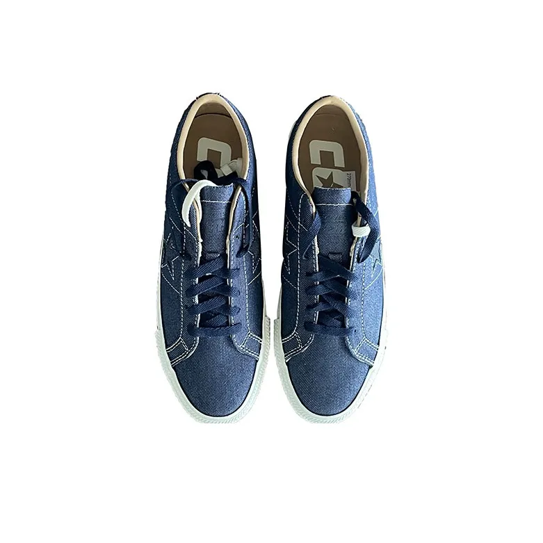 Converse One Star Pro Low 'Denim Midnight Navy'-3