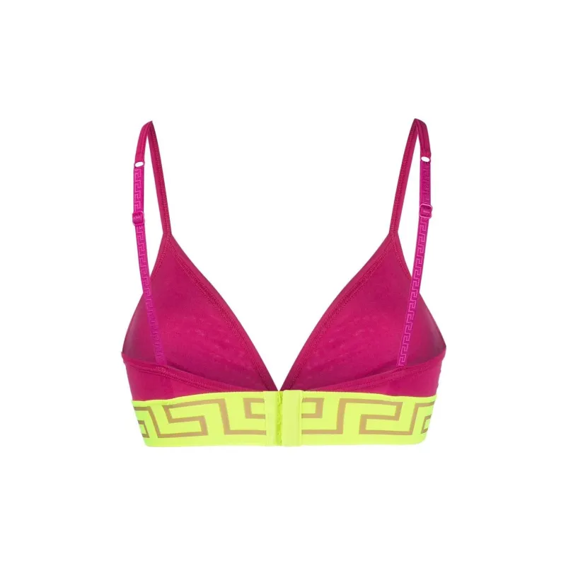 VERSACE Greca print Bra-1