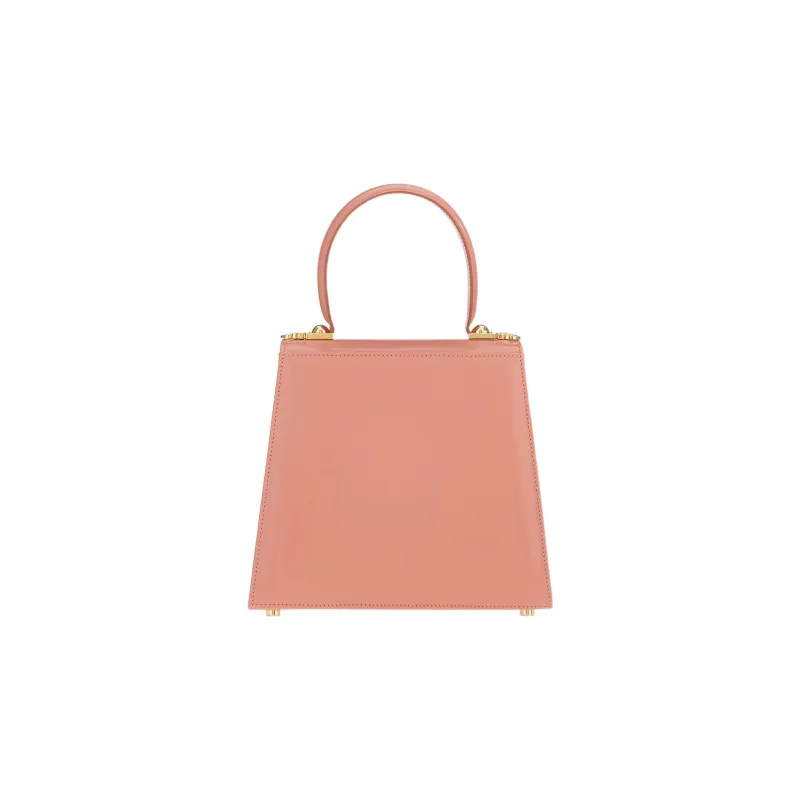 FERRAGAMO Cow Leather Messenger Bag Shoulder Bag Crossbody Bag Handbag Small Size Women's Light Pink-2