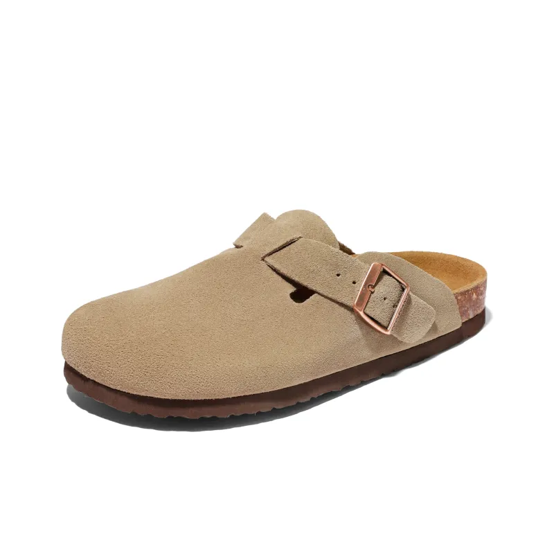 BELLE Stylish Sandals Men's Apricot Yellow Earth Yellow-1