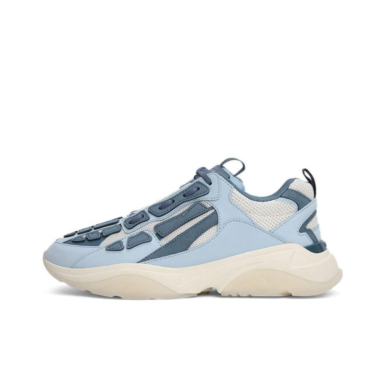 AMIRI Bone Runner Low-Top Sports Casual Shoes Men's Blue US