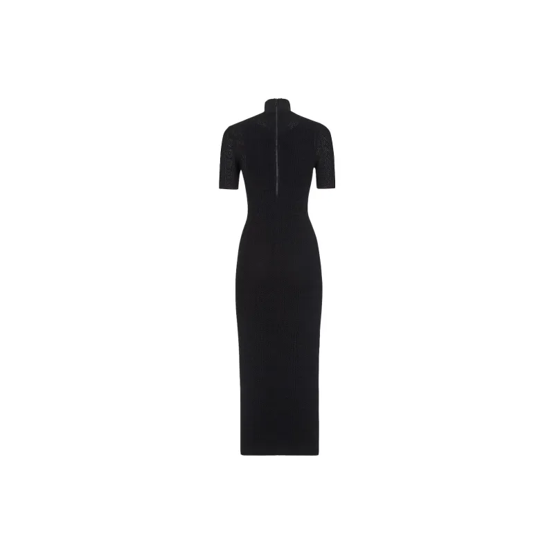 FENDI By Marc Jacobs Lace Dress Black-1