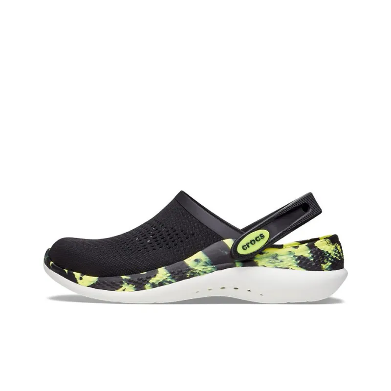 Crocs LiteRide 2.0 Clog 'Black Neon Yellow'-0