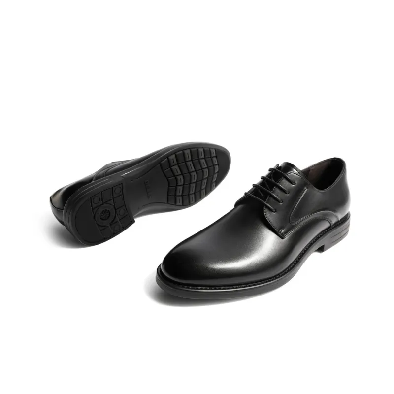 BELLE Dress Shoes Men Low Top Black/Brown-2