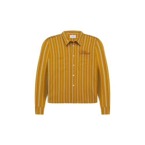 RHUDE Shirts Men Yellow