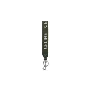 CELINE Fabric Shoulder Strap Bag Straps Men's Khaki