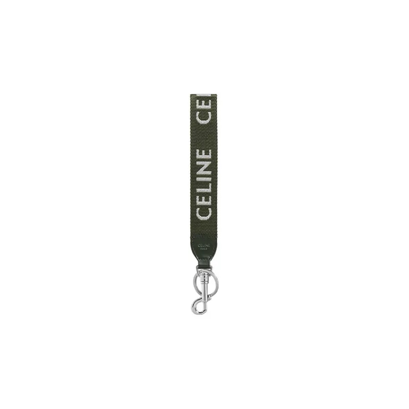 CELINE Fabric Shoulder Strap Bag Straps Men's Khaki-0