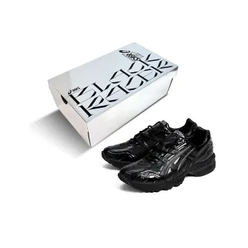 KIKS x Asics Gel 1090 Shadow [Metamorphosis] Slip Resistant Breathable Low Top Casual Shoes Unisex Cool Black